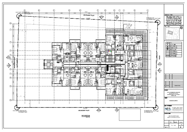105 5th FLOOR PLAN | PDF | Technical Drawing | Drawing