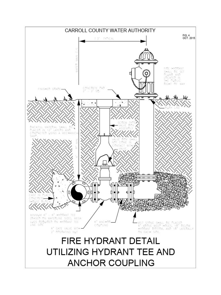Fire Hydrant Installation Details Australia | PDF