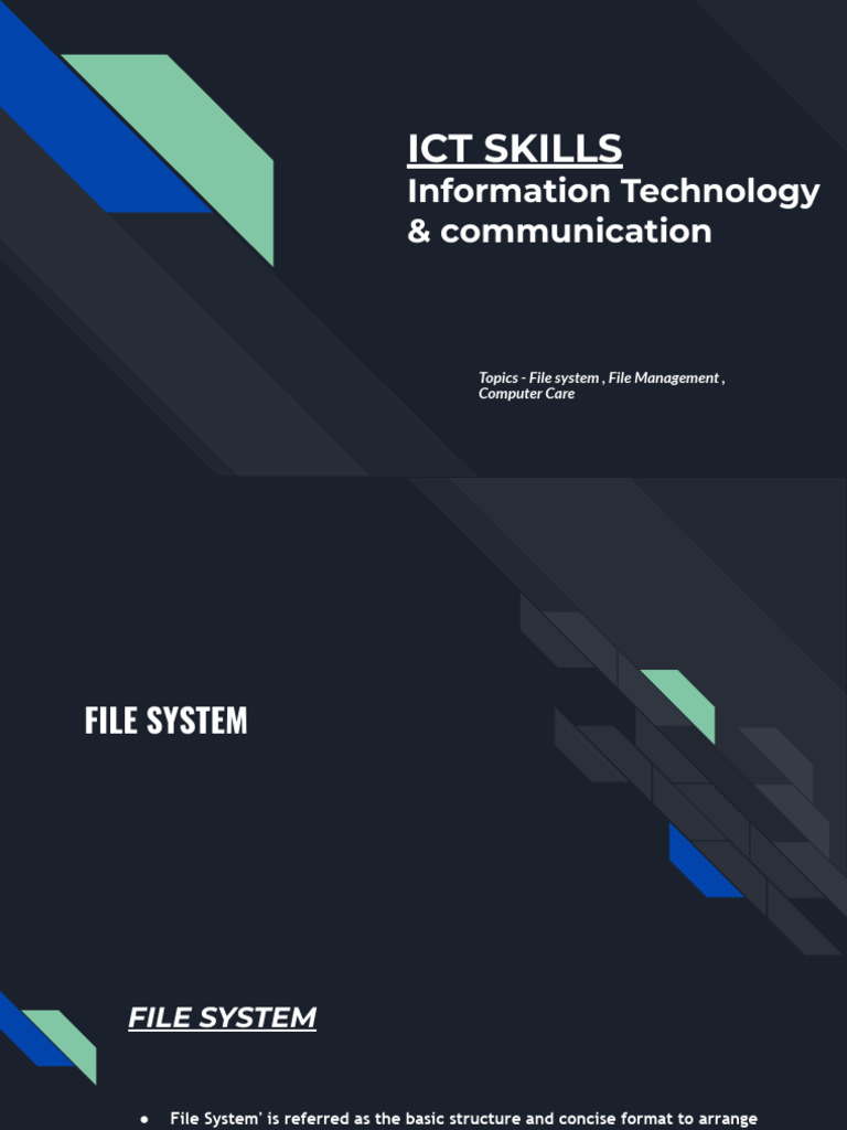 Computer File Management and Care | PDF | Computing | Software