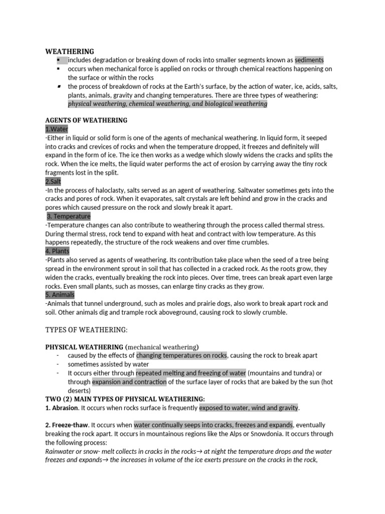 WHAT IS WEATHERING PDF visual data 8