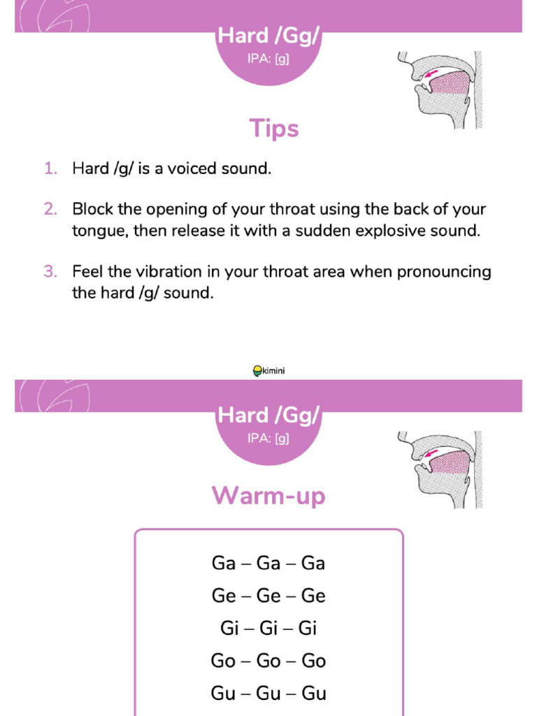 18 - Lesson 18 Hard G Sound - Student | PDF