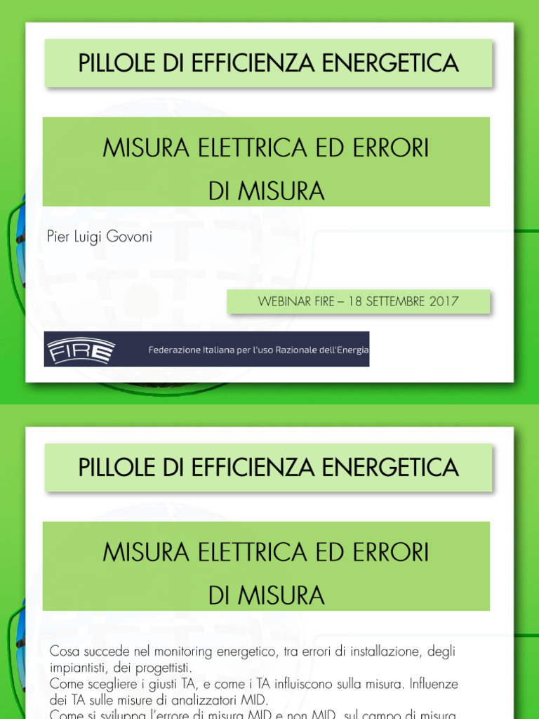 Errori Di Misura | PDF