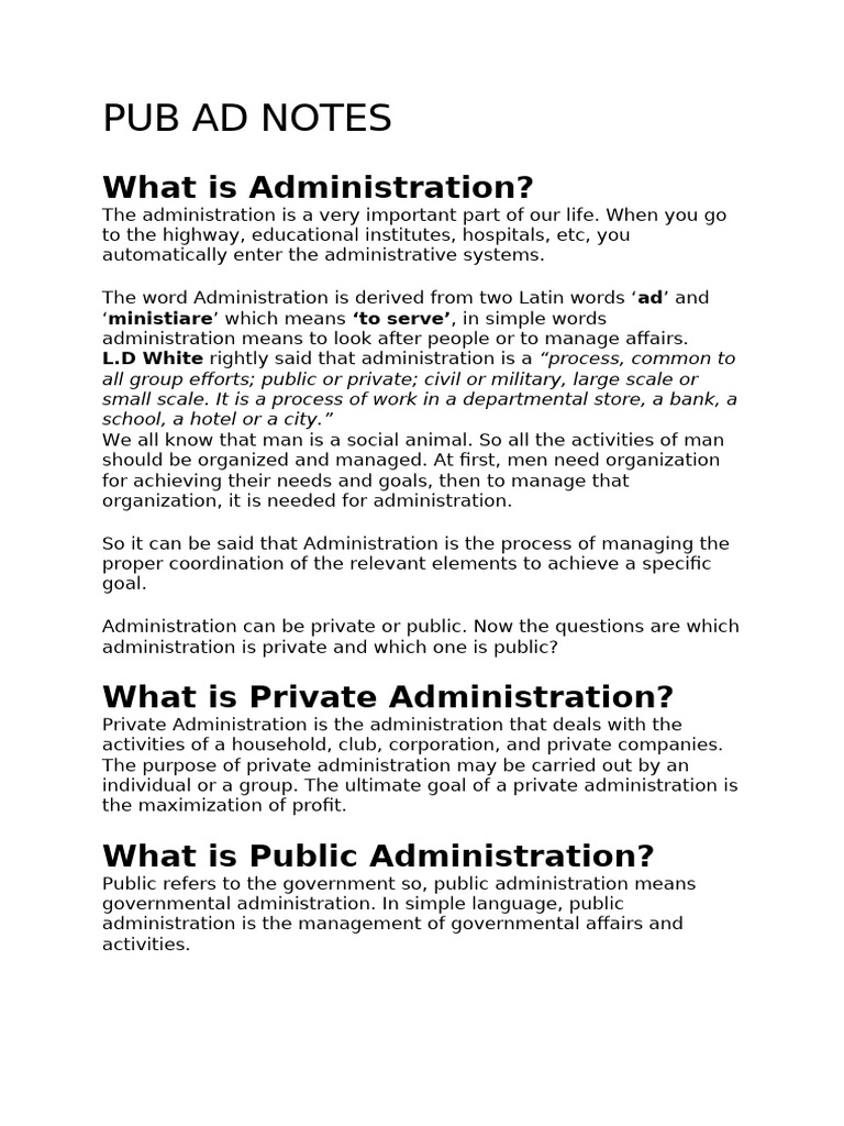 Understanding Public Administration | PDF | Public Administration