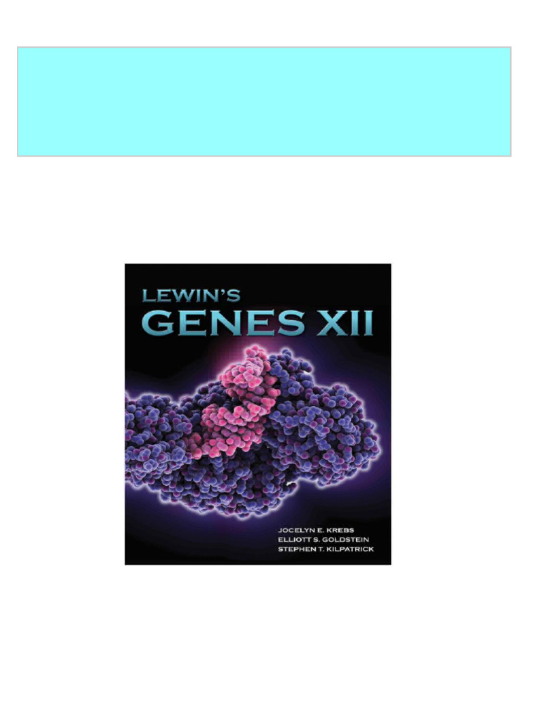 Lewins Genes Xi [Pdf][Tahir99] Vrg.Pdf – TASEAL