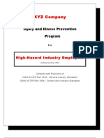 IIP Program for High-Hazard Industry Employers