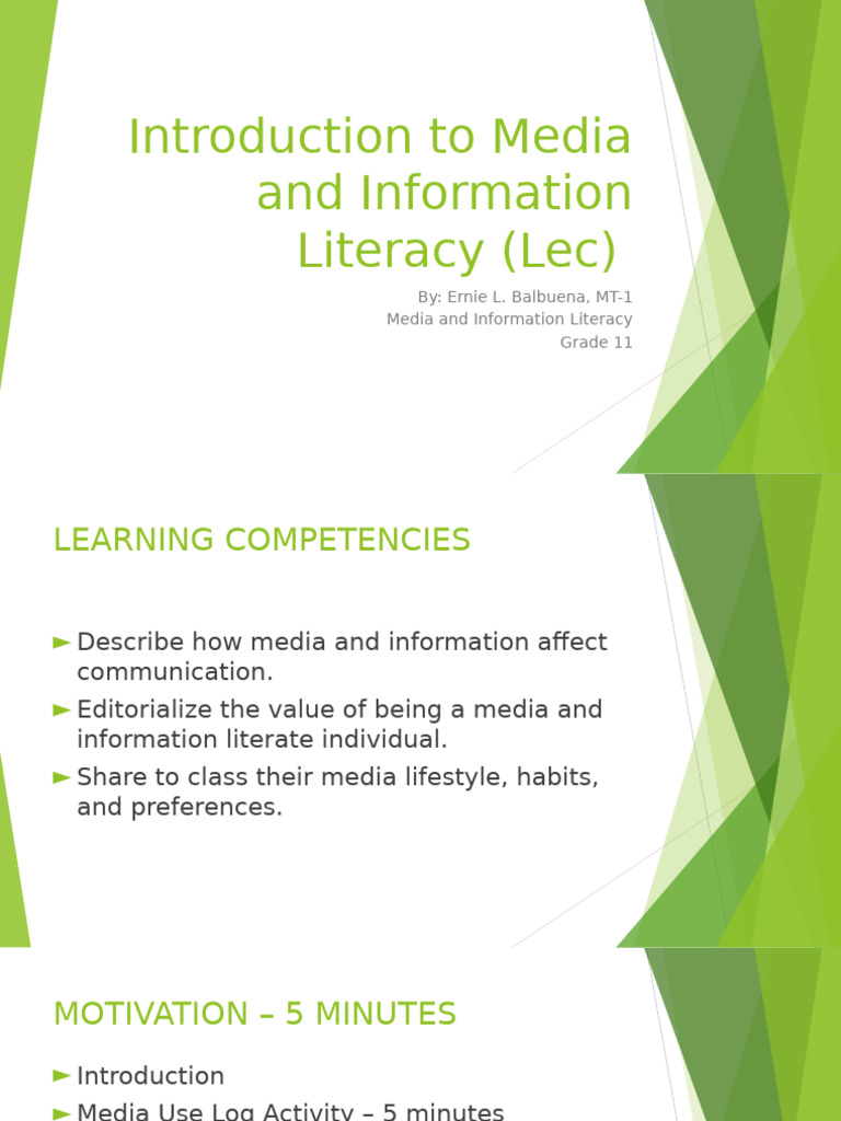 Understanding Media Literacy Skills | PDF | Information Literacy ...