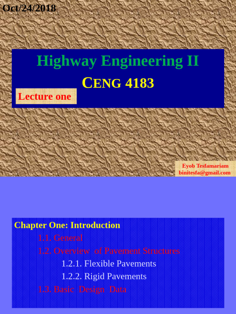 Overview of Flexible and Rigid Pavements | PDF | Road Surface | Civil ...