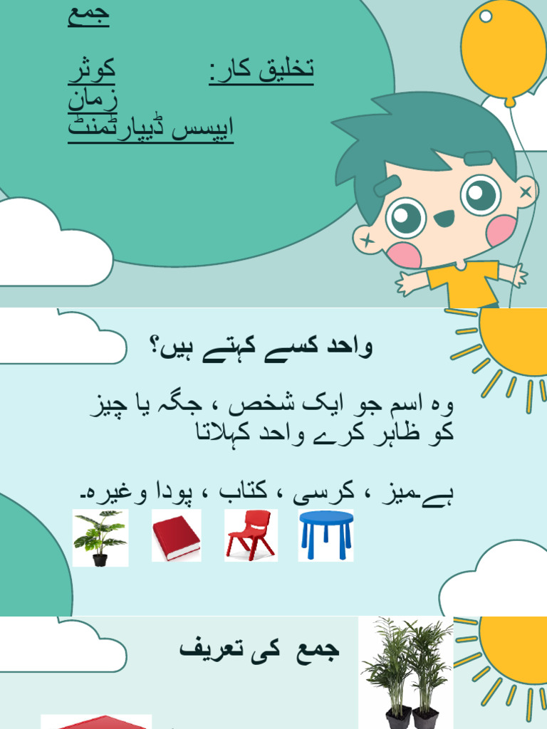 Wahid Jama Ka Taruf | PDF