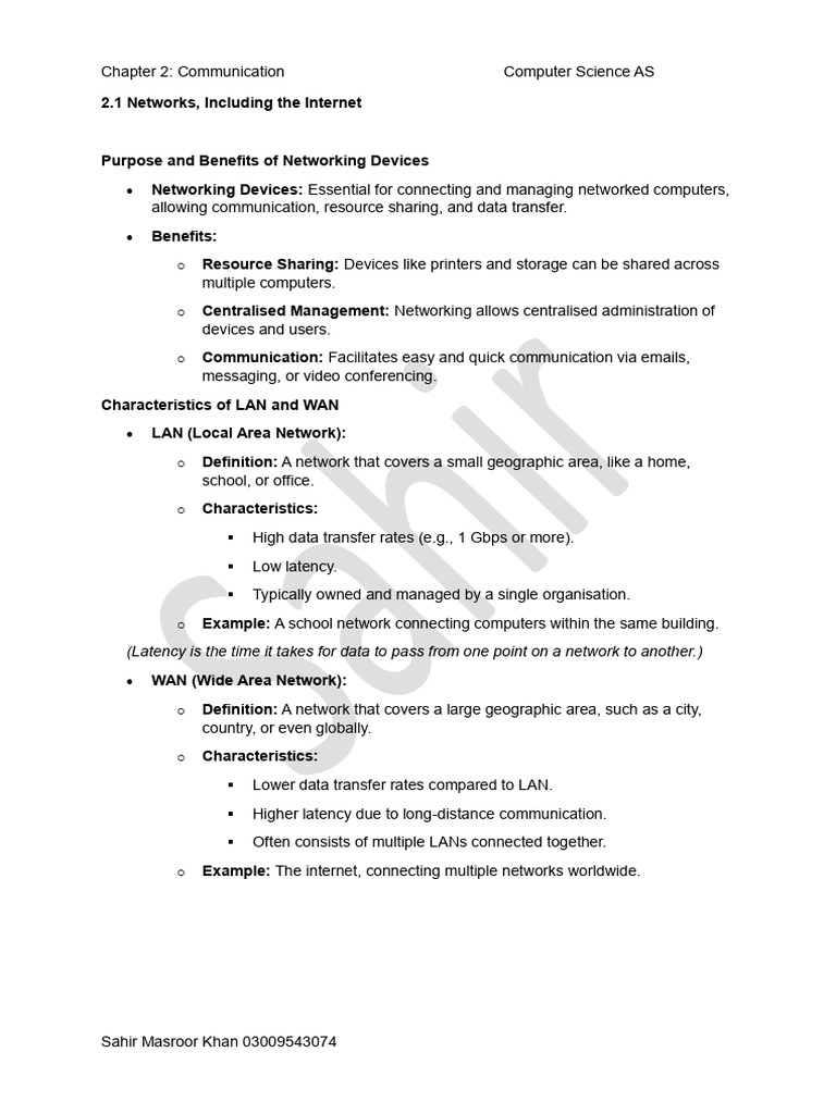 Networking Fundamentals in Computer Science | PDF | Computer Network ...