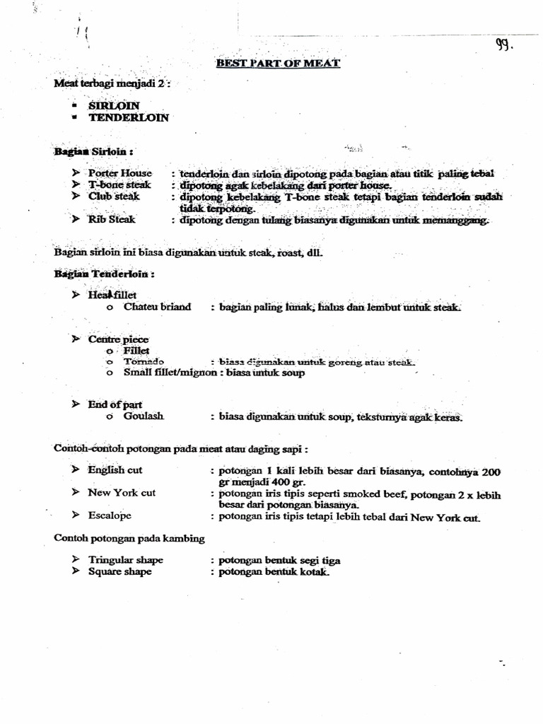 Part of Meat & Meat Cooking Method | PDF | Grilling | Steak