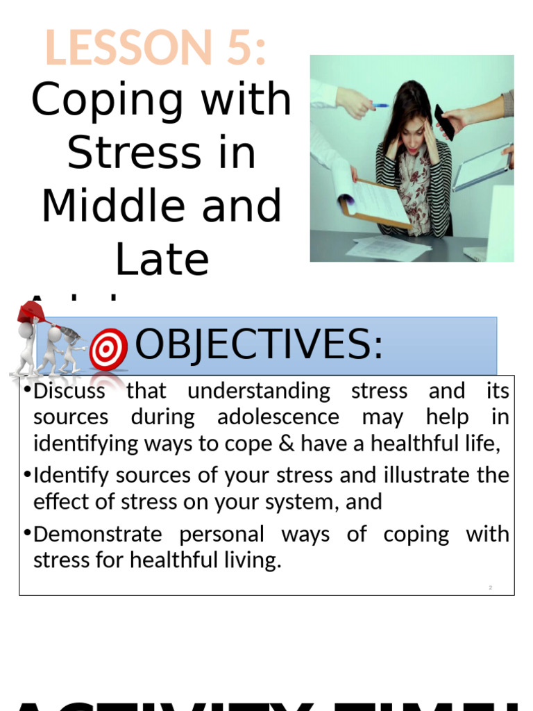 Coping with Stress in Adolescence | PDF | Stress (Biology) | Psychology