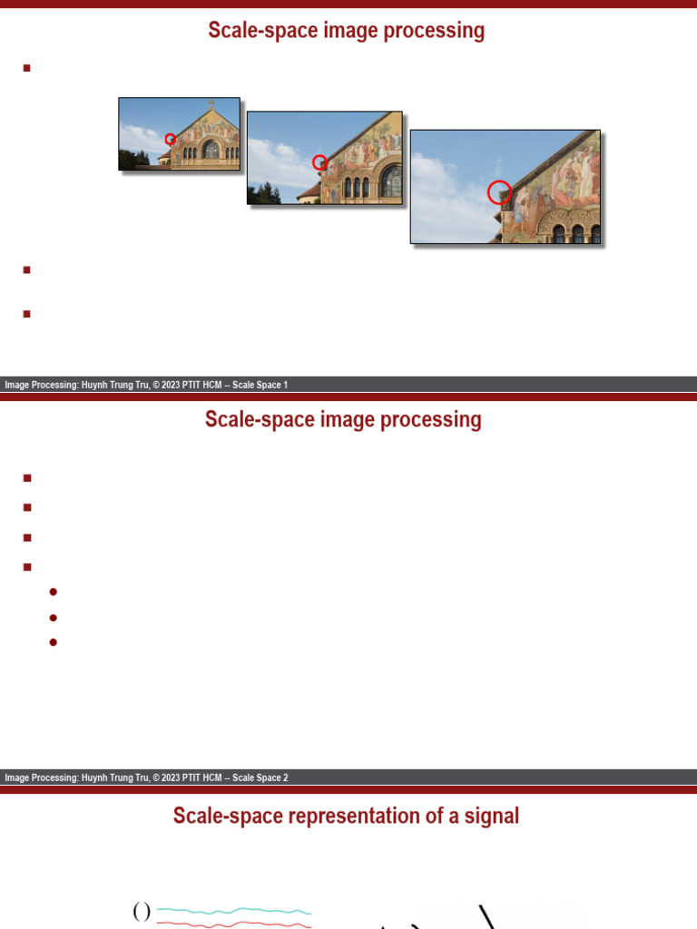 Scale-Space Image Processing Techniques | PDF | Graphics | Computer Vision