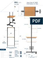 Versa Center 24 (VC24 Series) Technical Drawing