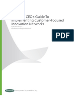 Implementing Customer Focused Innovation Networks