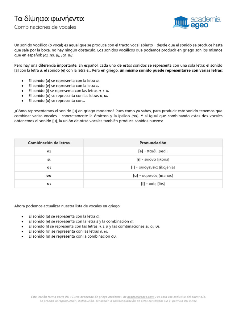 Av 03 Combinaciones de Vocales | PDF