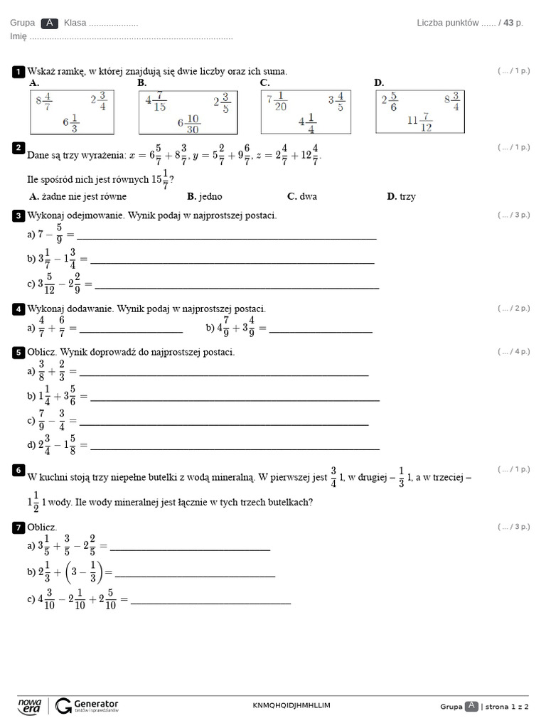 dodawanie-i-odejmowanie-ulamkow-test-z-widoczn-punktacj-pdf