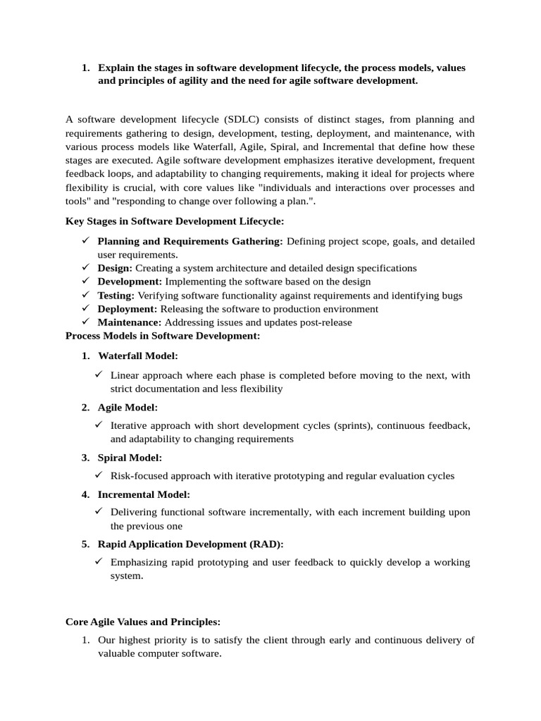 Devops External Pdf Software Development Process Agile Software