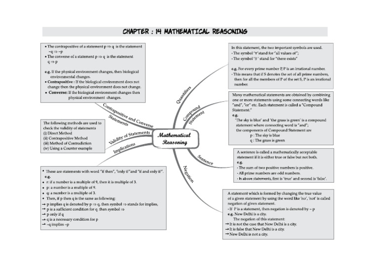 Mathematical Reasoning | PDF