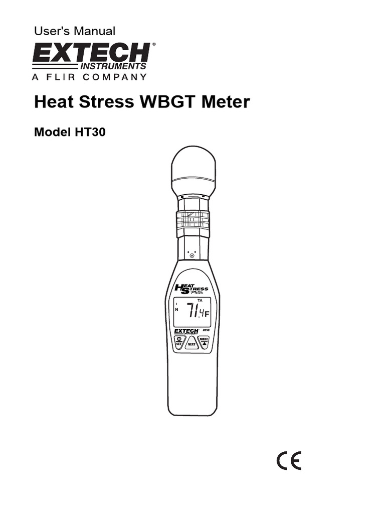 HT30 English User Manual | PDF | Hyperthermia | Perspiration