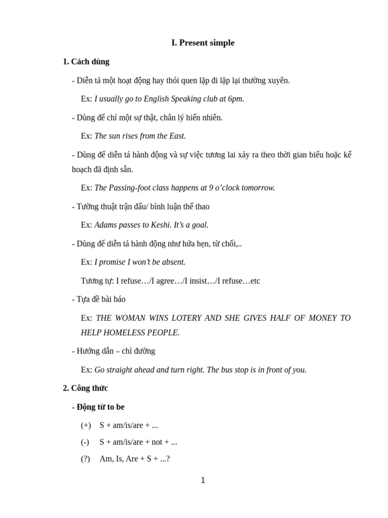 NG Pháp Unit L P 6 | PDF