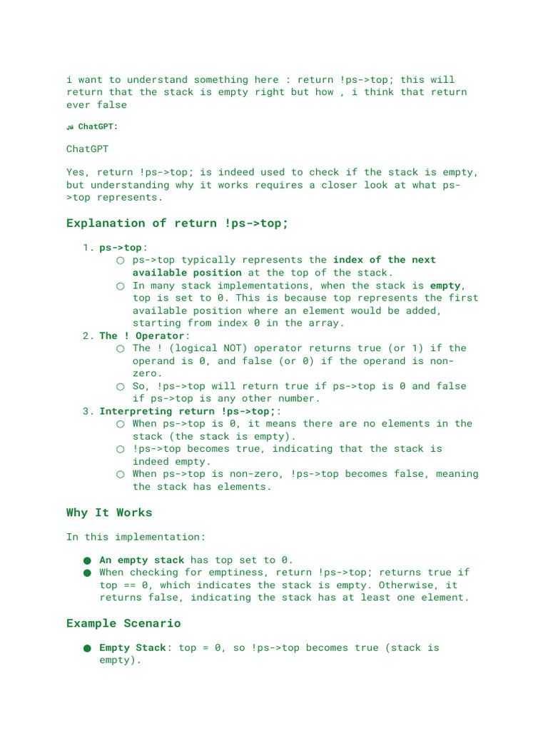 Explanation of Return !ps - Top | PDF