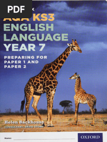 Workbook AQA KS3 English Language Year 7 - Preparing For - Helen Backhouse - Oxford, 2016 - Oxford University Press - 9780198368816 - Anna's Archive