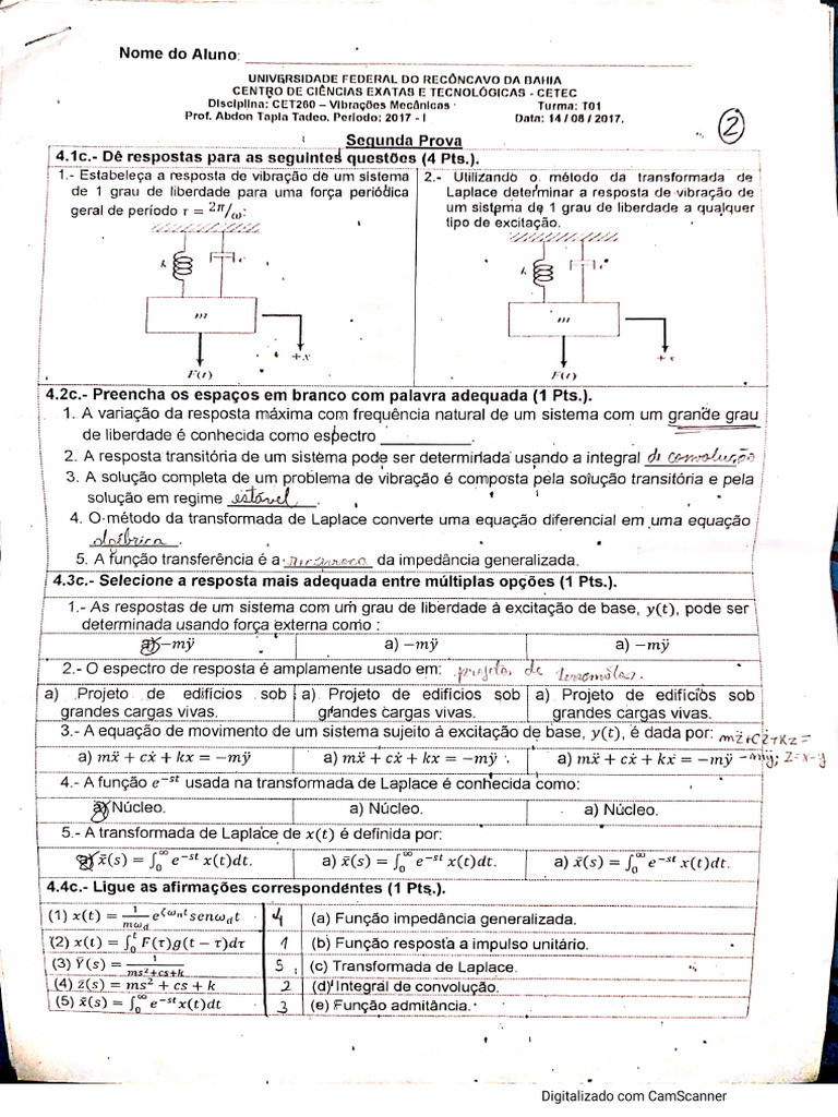 Prova 2 | PDF