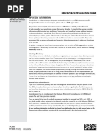 Binding Death Benefit Nomination Form | PDF | Taxes | Deed Of Trust ...