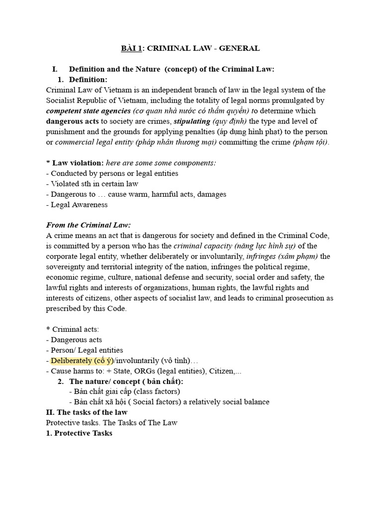Criminal Law PDF | PDF