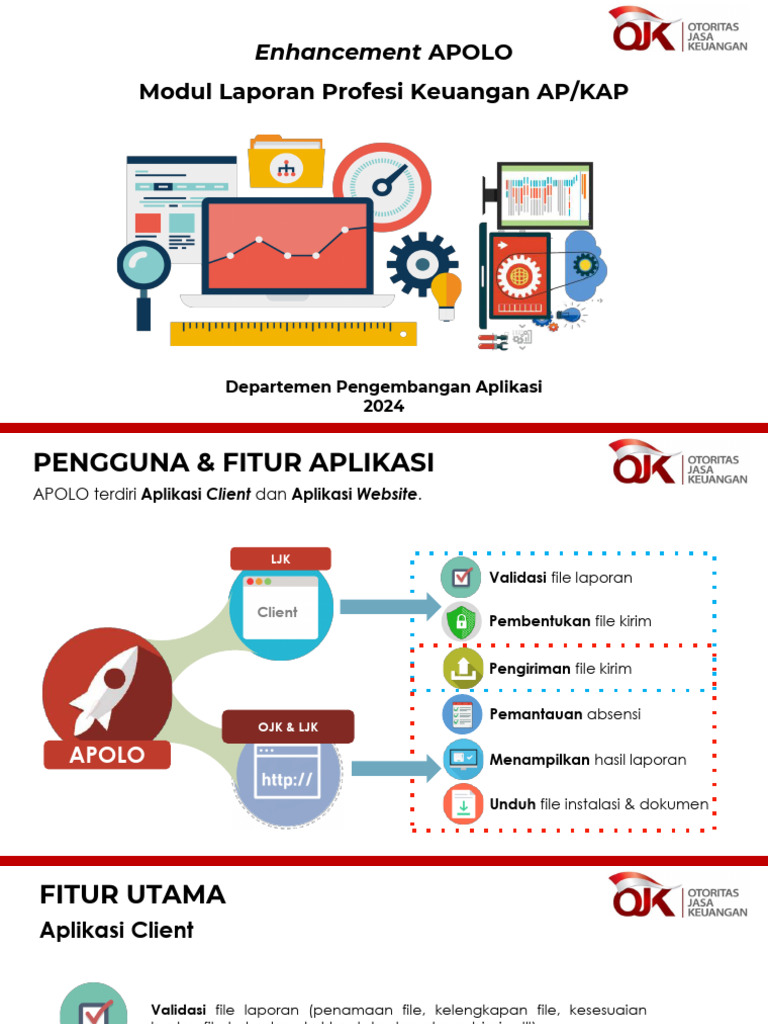 Modul Laporan APOLO untuk Pelapor LJK | PDF