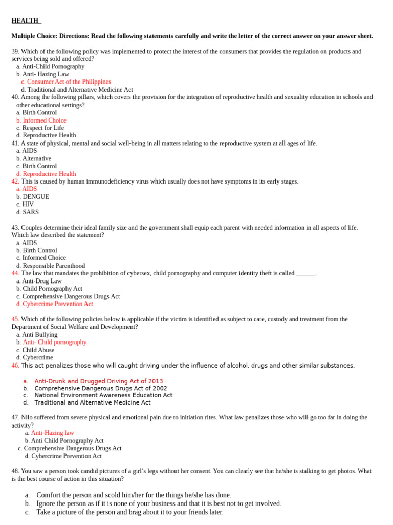 Health Q2 Periodical | PDF | Hiv/Aids | Substance Abuse