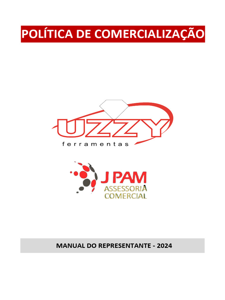 Manual do Representante Uzzy 2024 | PDF | Mercado (economia ...