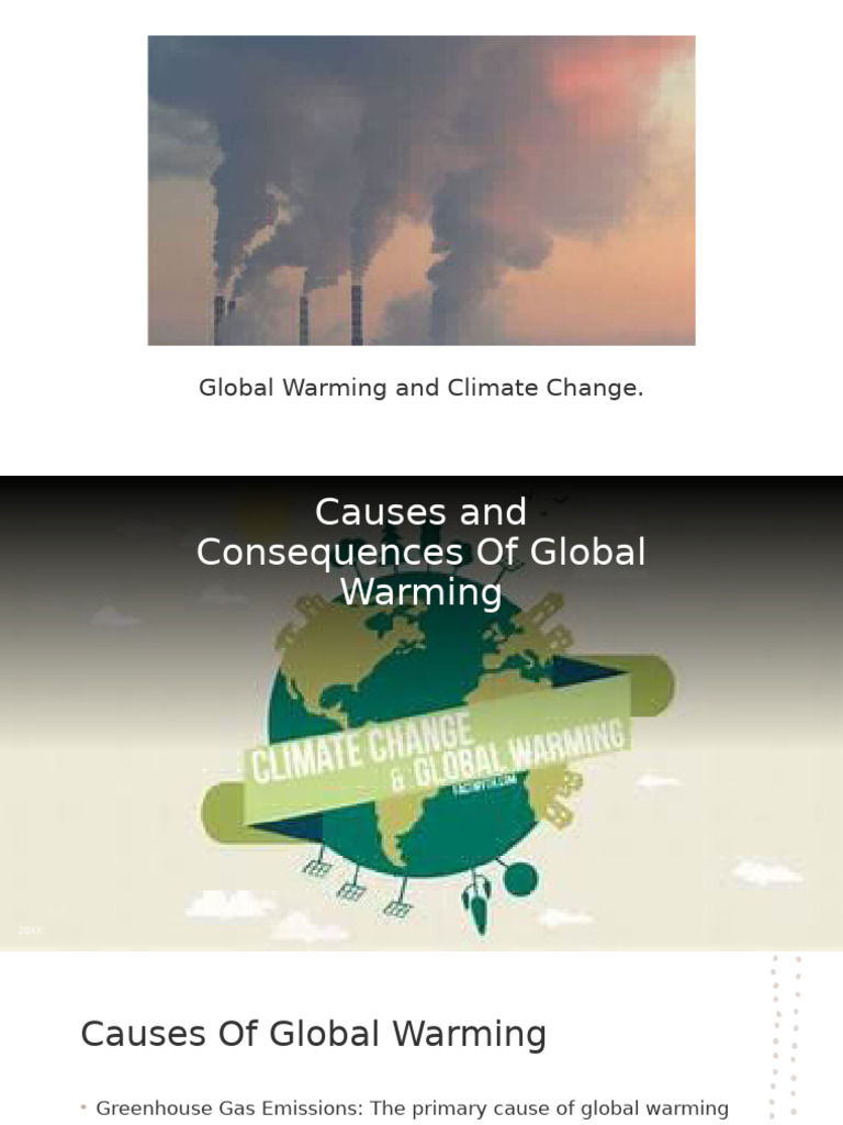 Causes and Effects of Global Warming | PDF | Climate Change ...