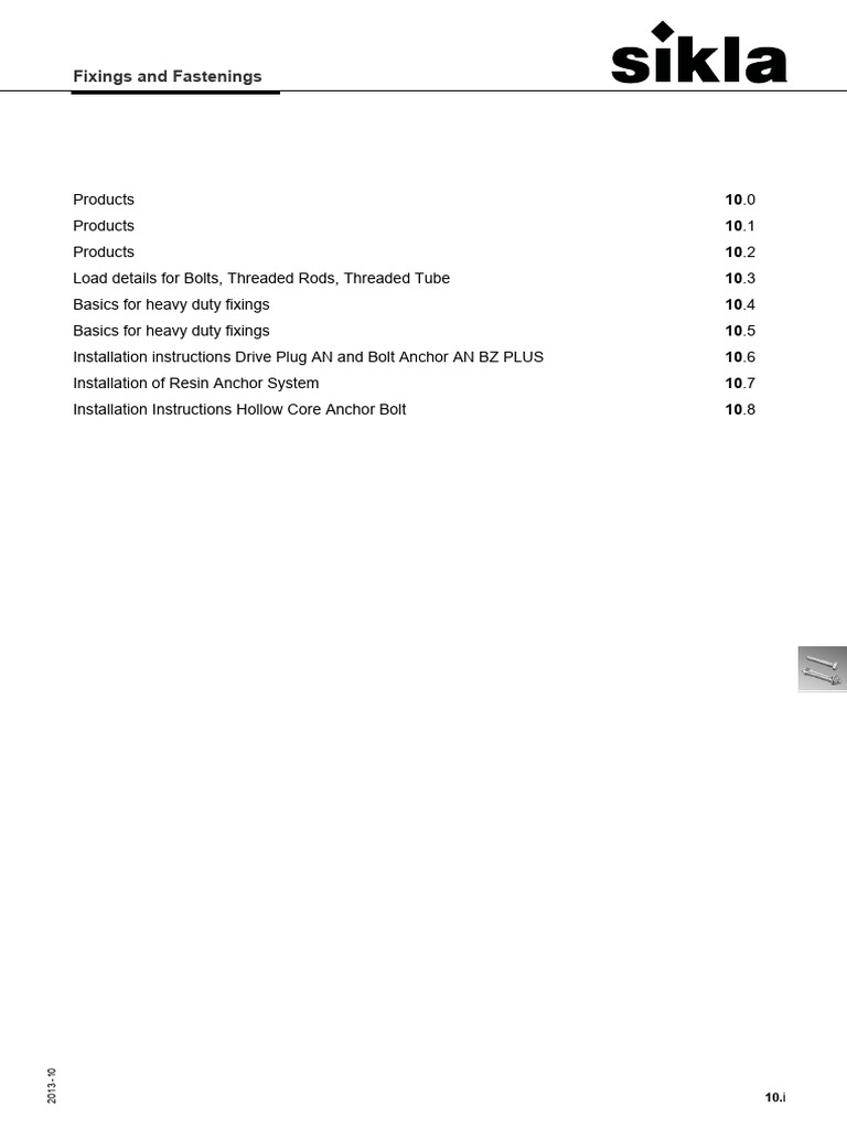 Comprehensive Guide to Fixings & Fastenings | PDF | Screw | Drill