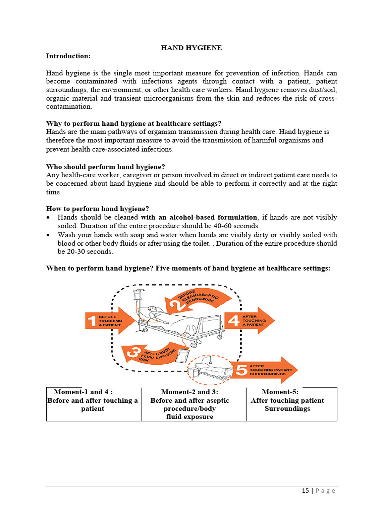 Instructions 24 | PDF | Hand Washing | Hygiene