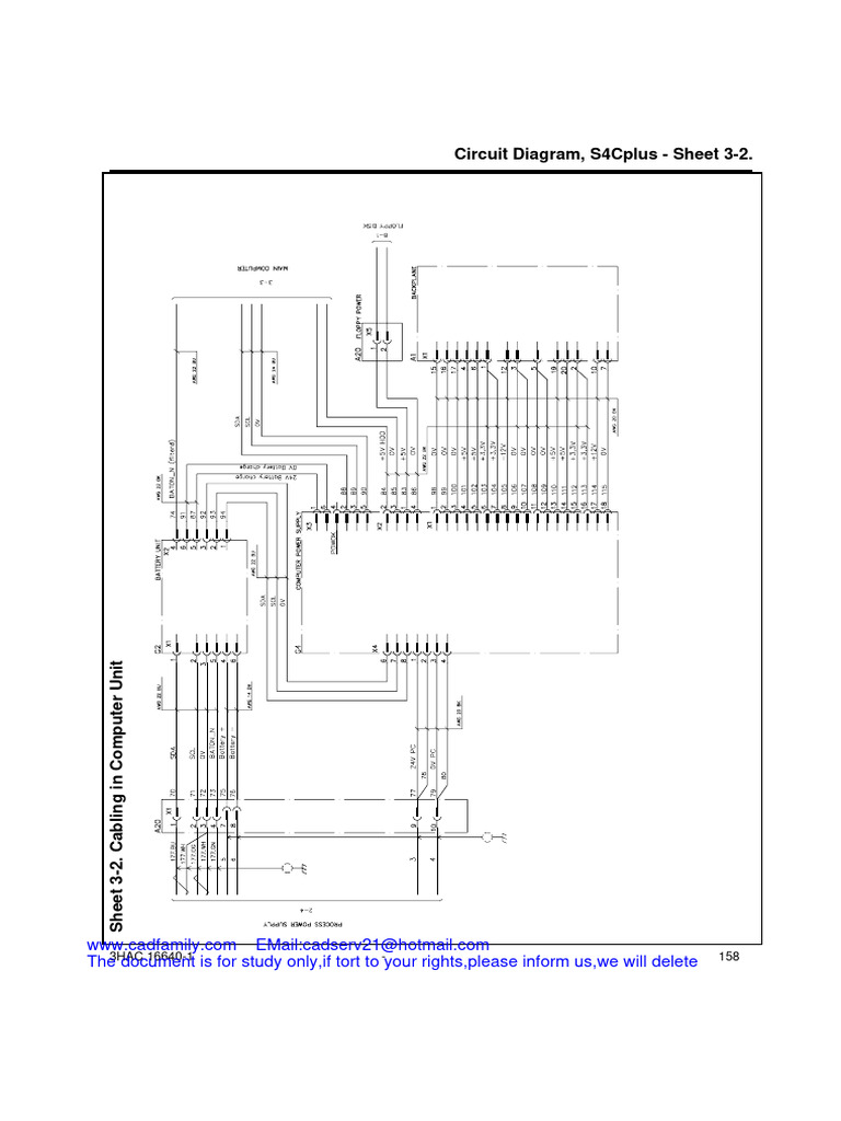 Circuit Diagram, S4Cplus - Sheet 3-2 | PDF