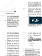 Permen Pera No. 33 TH 2006 TTG Pedoman & Tatacara Kelembagaan Kasiba