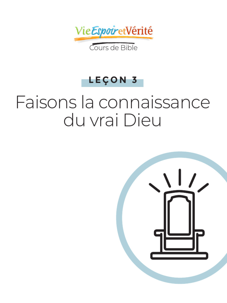 L'Esprit Saint dans la Bible | PDF | Dieu | Saint-Esprit