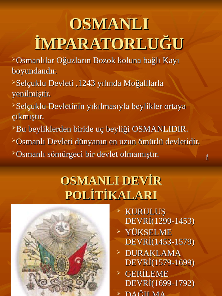 Osmanli Imparatorlugu | PDF