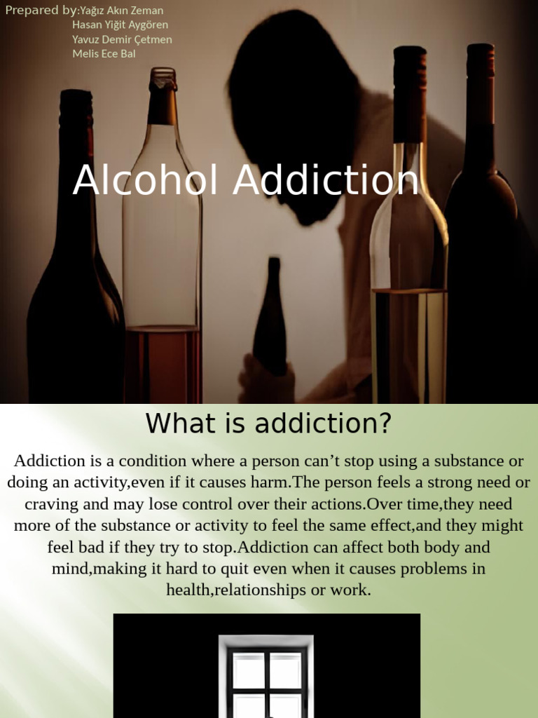 Alcohol Addiction | PDF | Alcoholism | Cognitive Behavioral Therapy