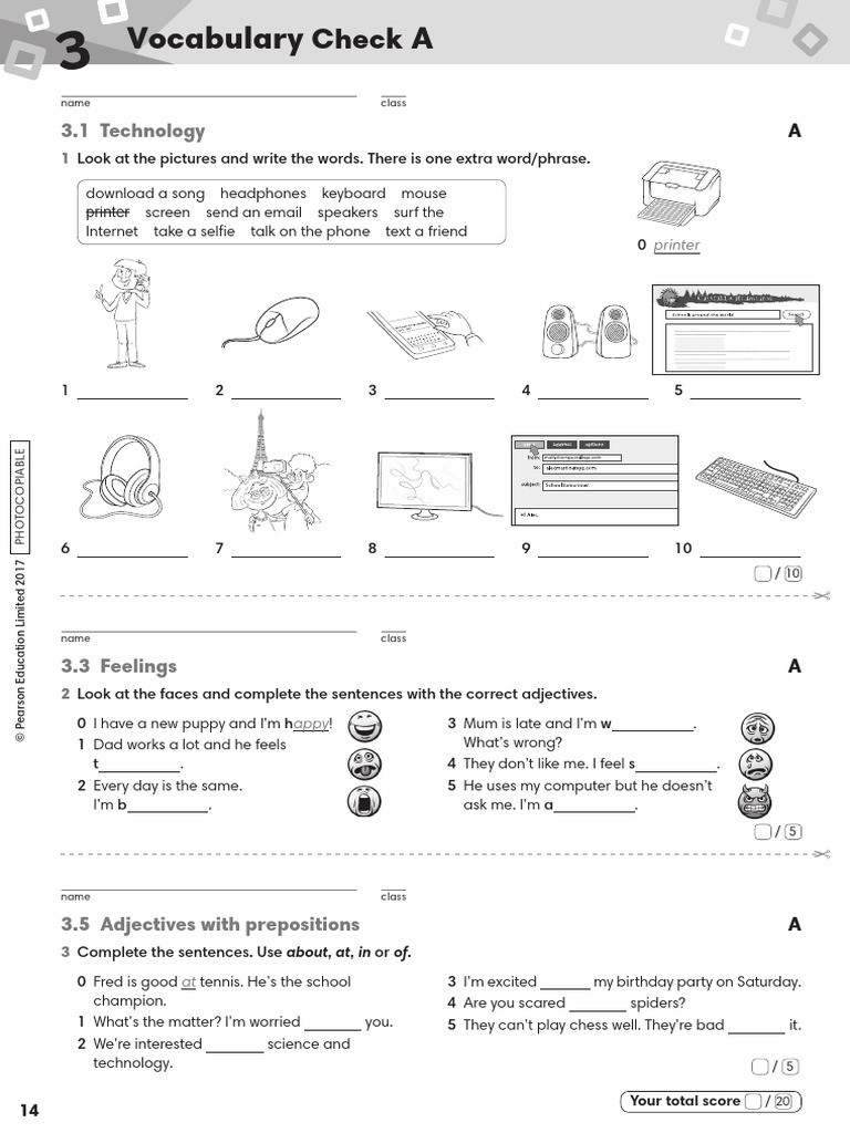 Vocabulary Unit 3 | PDF | Syntax | Grammar