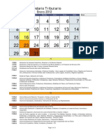 Calendario - Tributario - Dic - 19 - 2012