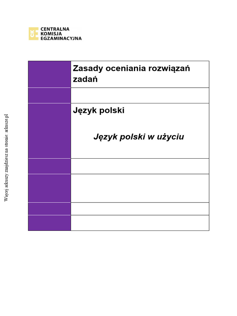 Jezyk Polski 2024 Czerwiec Matura Podstawowa Odpowiedzi | PDF