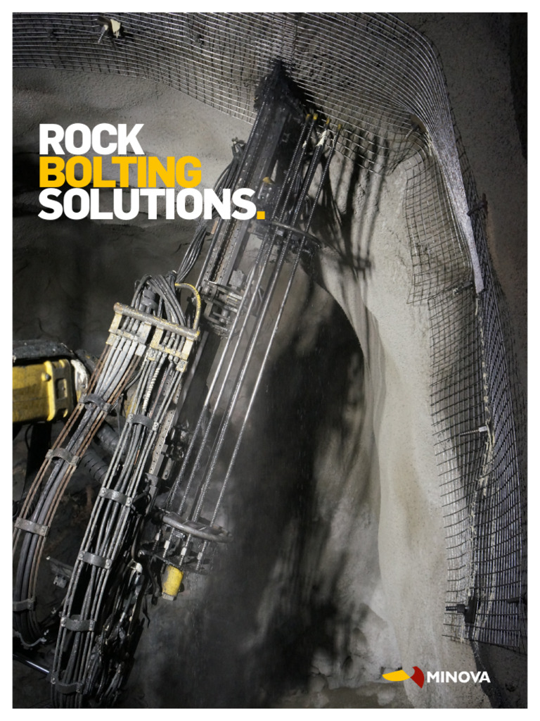 Fiberglass Rock Bolt Solutions | PDF | Fiberglass | Screw