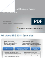 David Faulkner - Small Business Server 2011