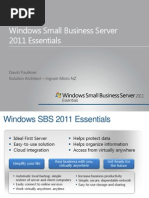 David Faulkner - Small Business Server 2011