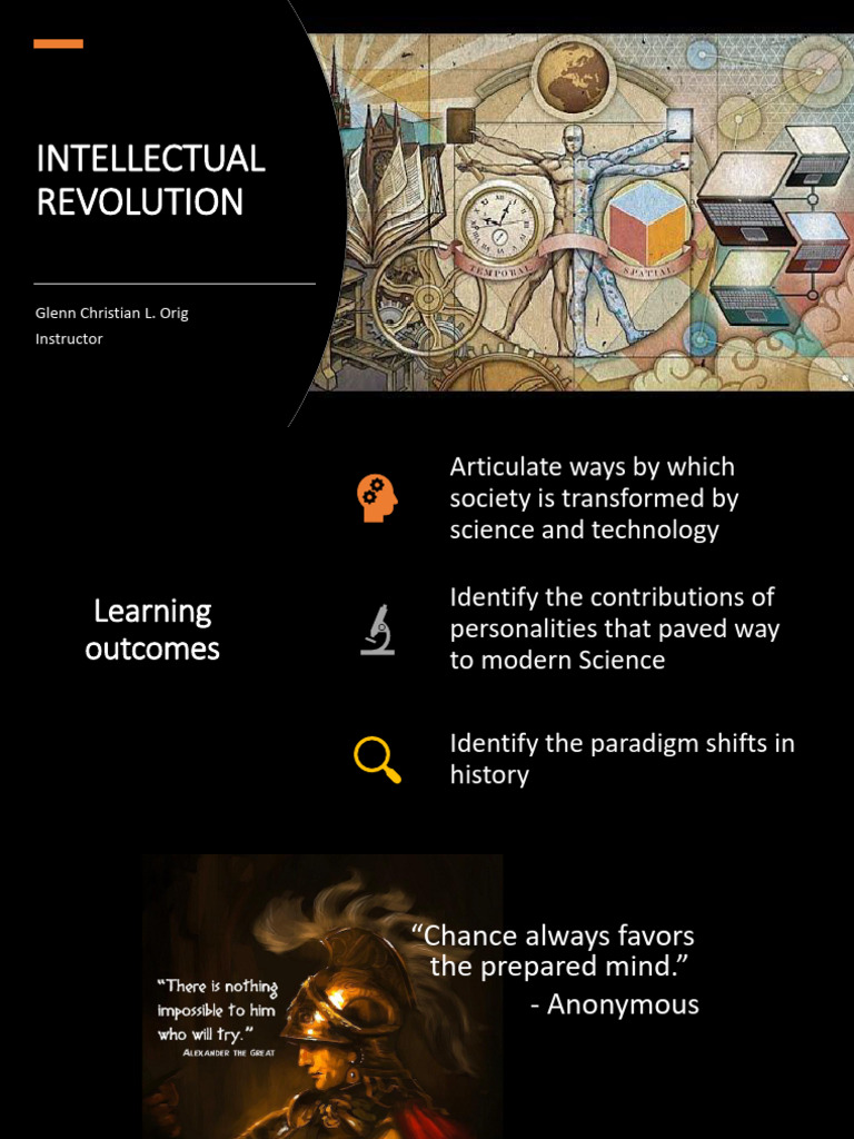 L3 - Intellectual Revolutions | PDF | Id | Science