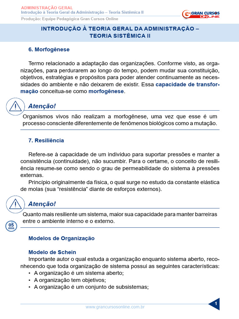Teoria Sistêmica na Administração | PDF | Teoria dos Sistemas | Sistema