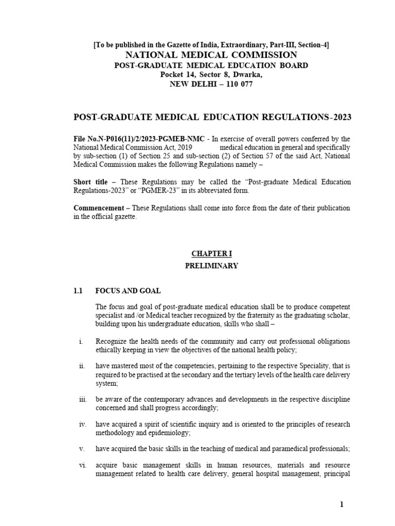 Postgraduate Medical Education 2023 | PDF | Hospital | Medical School