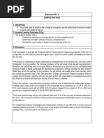 Modified Proctor Test Procedure | PDF | Soil | Earth Sciences